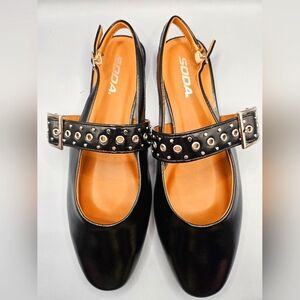 Women's Soda Studded Flats, Multiple Sizes